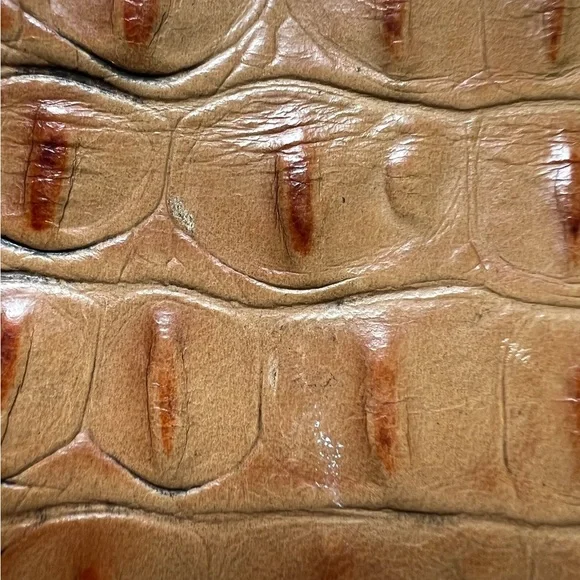 SOLD Brahmin Mojito Melbourne Croc Embossed Genuine Leather Crossbody Bag - Picture 8 of 9